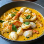 Blanquette de Poissons au Lait de Coco et Curry