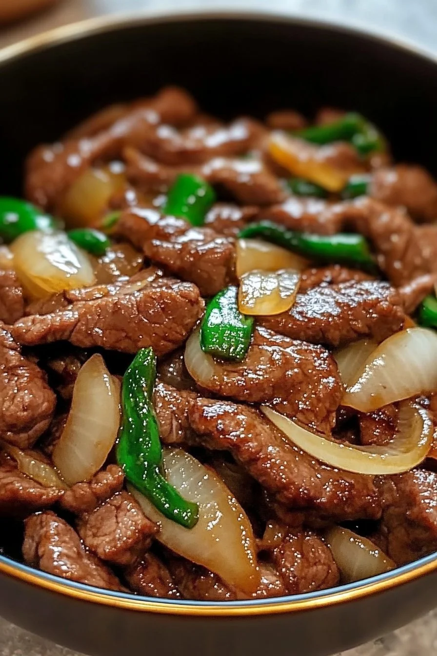 Bœuf Sauté aux Oignons