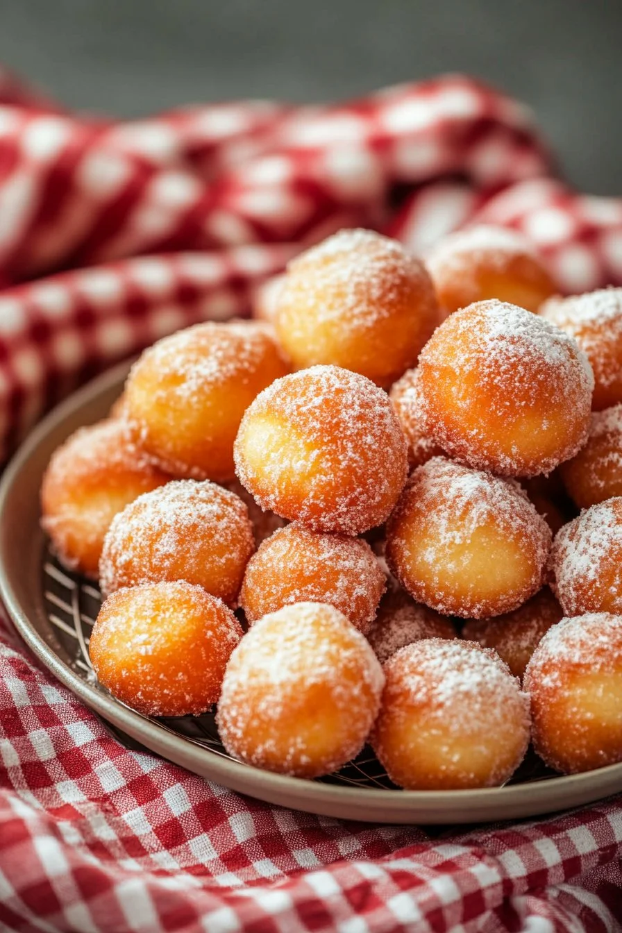Boules de beignets à l'air fryer