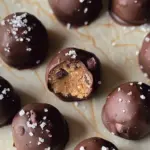 Boules de pâte à cookie saines