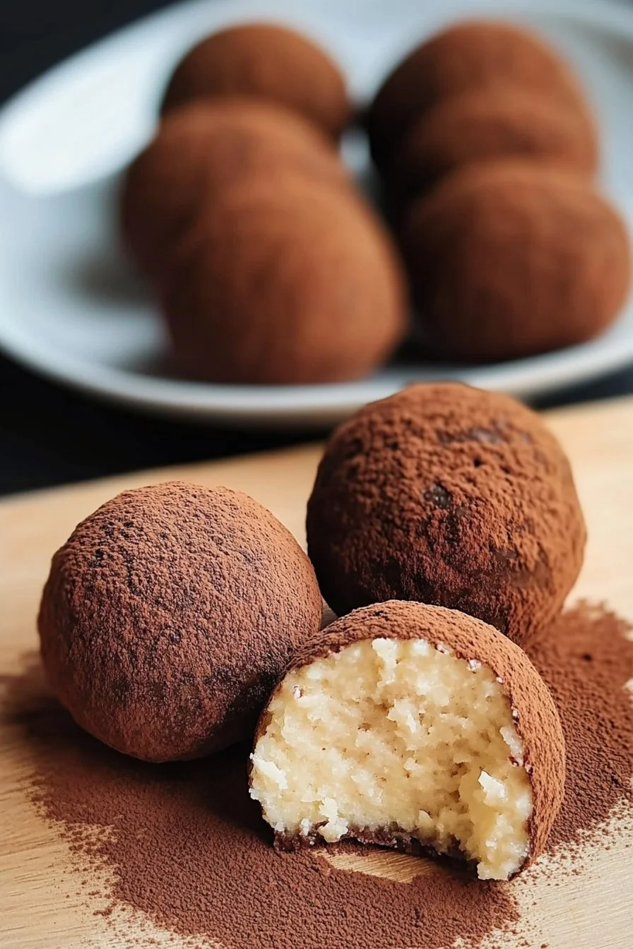Boules de tiramisu rapides