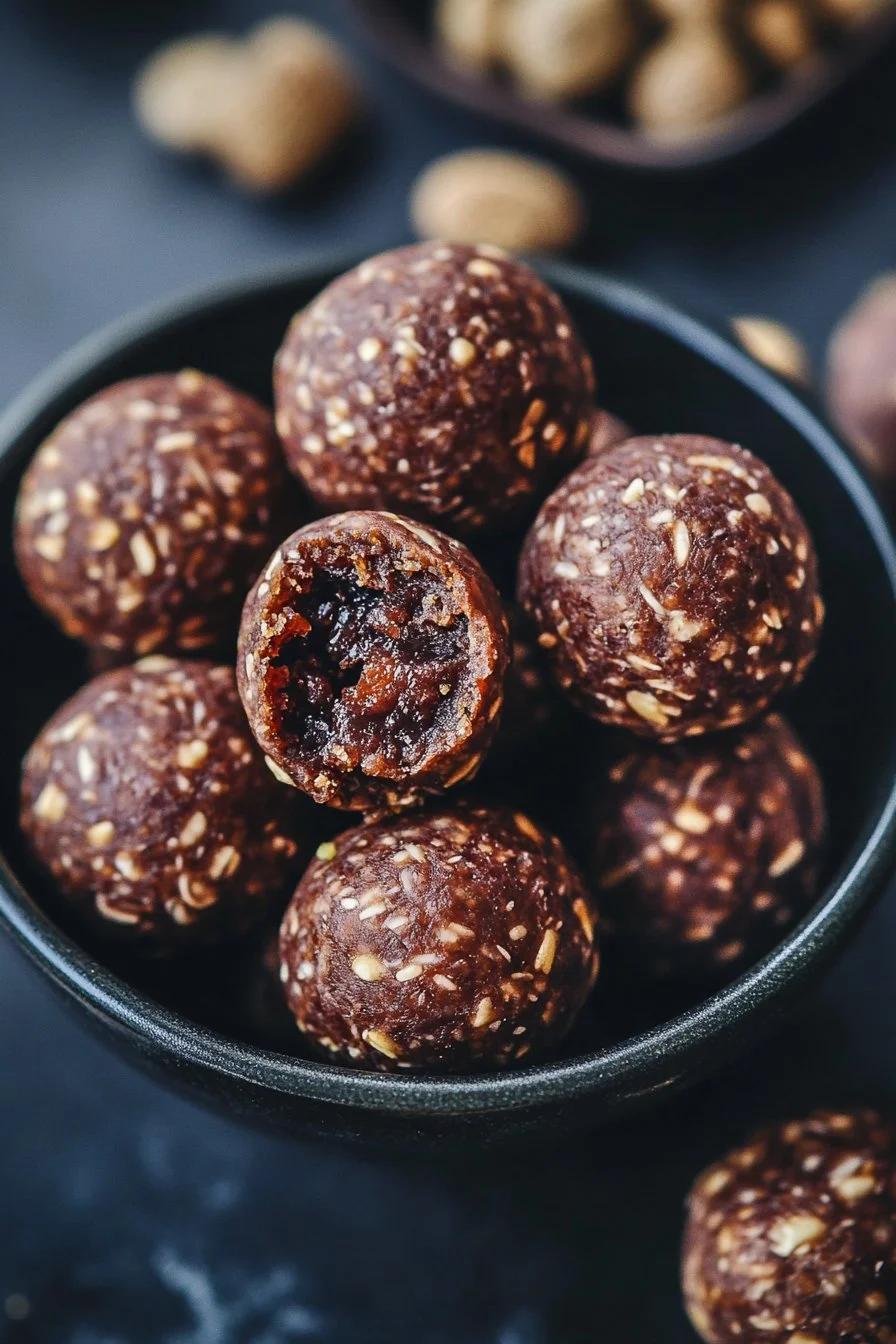 Boules d'Énergie aux Dattes - Le Snack Ultime avec 3 Ingrédients !
