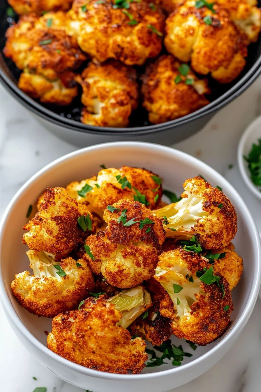 Recette de chou-fleur Bang Bang facile à la friteuse à air