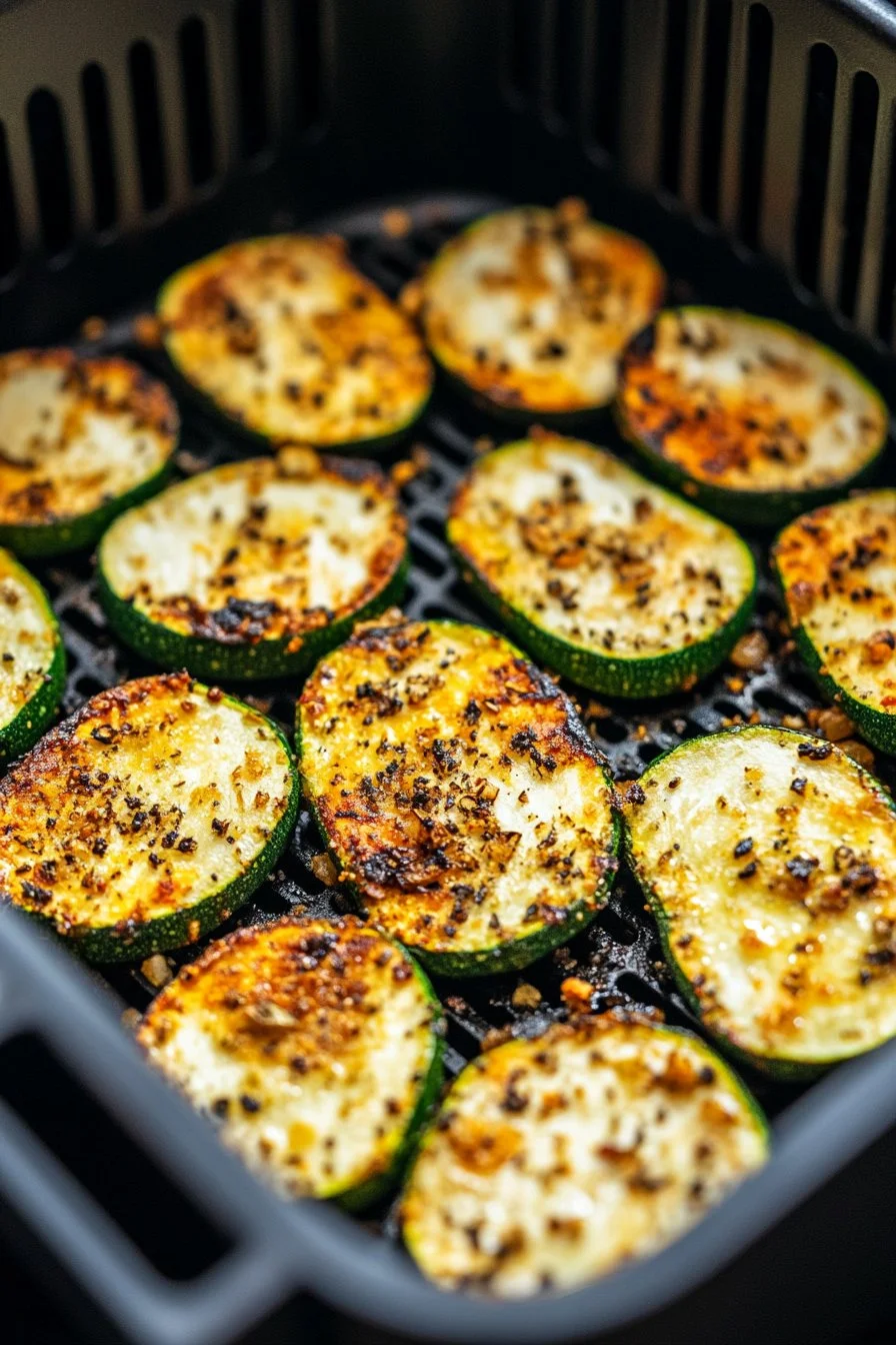 Courgettes à la friteuse à air