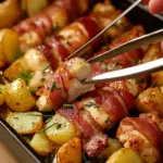 Escalopes de poulet au fromage et lard