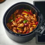 Fajitas de poulet à la friteuse à air