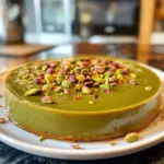 Flan Pistache Sans Cuisson