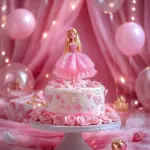 Gâteau Barbie