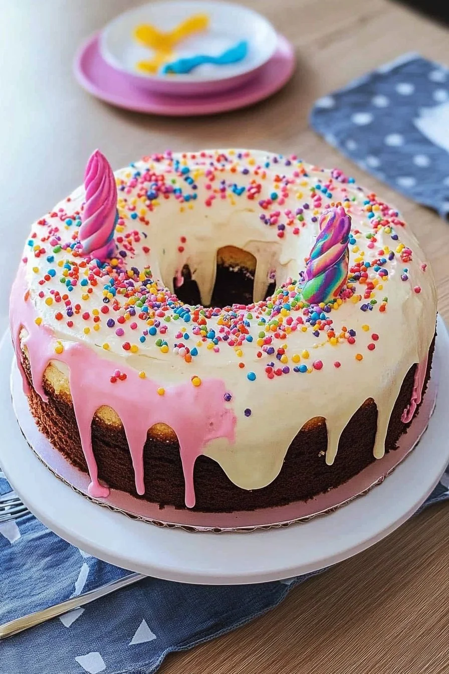 Gâteau d'anniversaire festif
