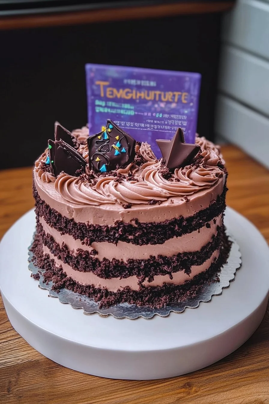 Gâteau du célèbre film Kpop Demon Hunters