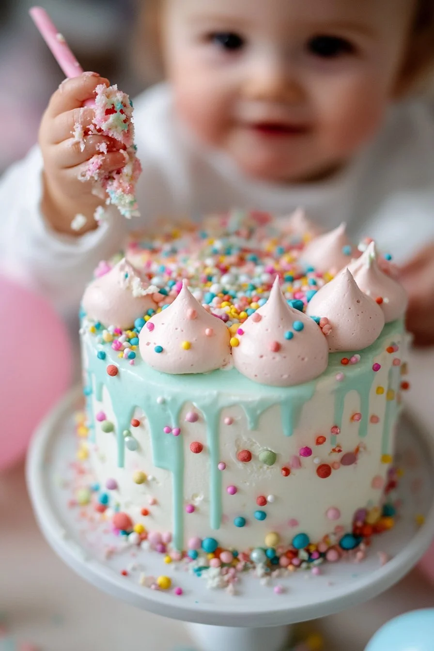 Gâteau Écrasé pour Bébé 1 An
