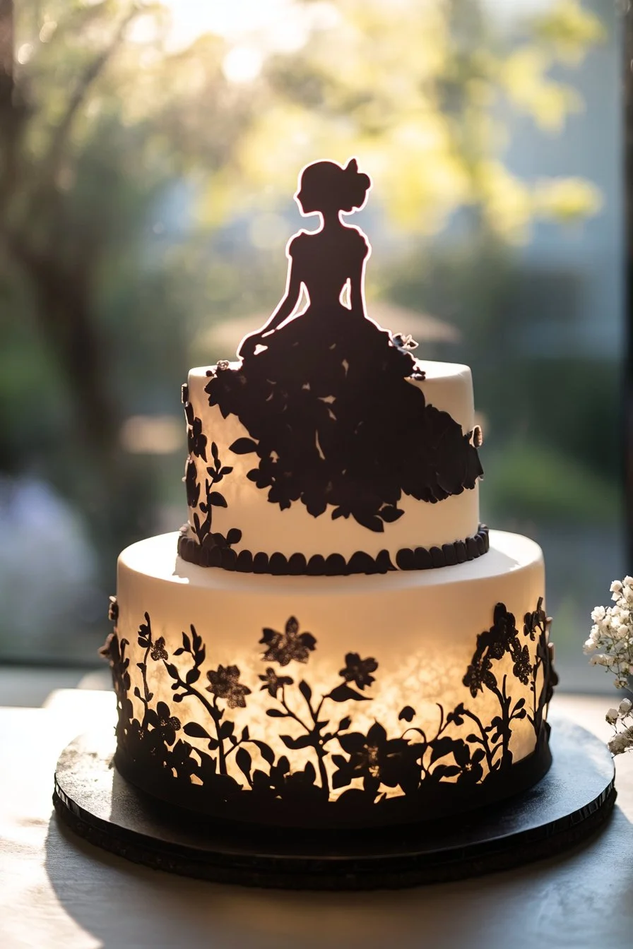Gâteau Silhouette