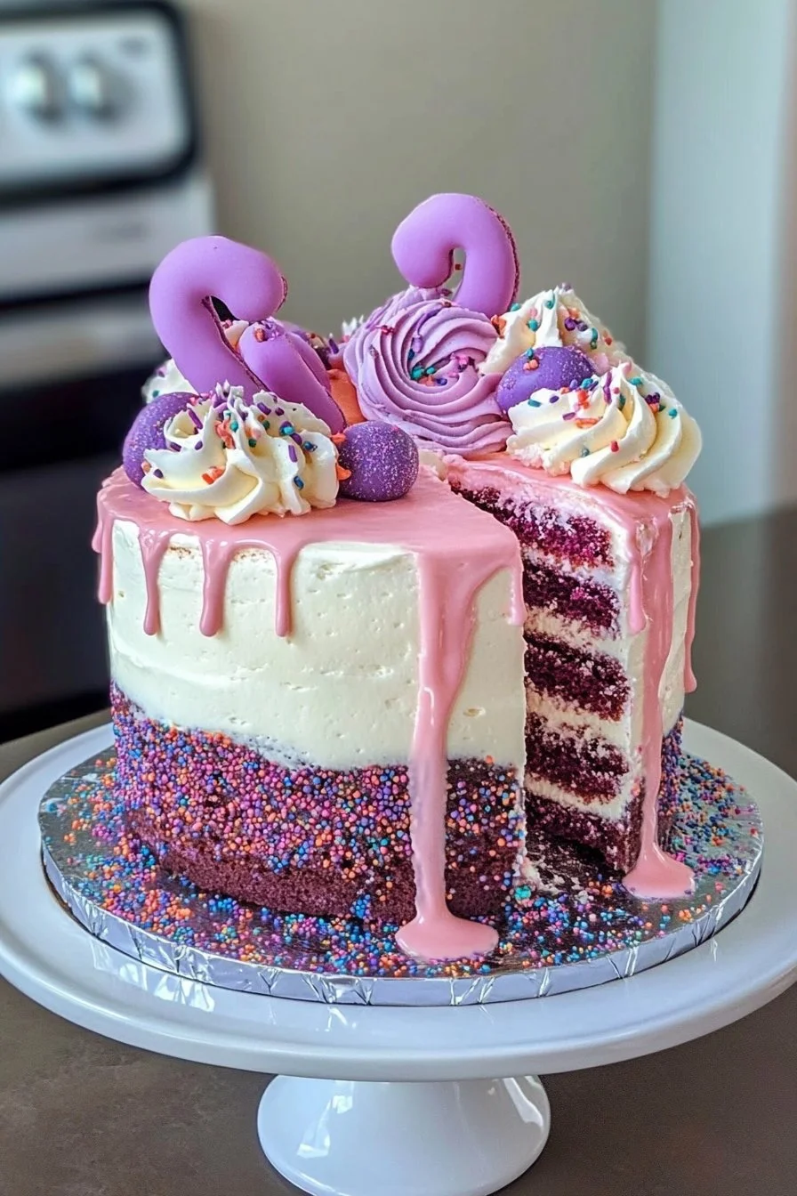 Gâteau thématique trois tons