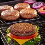 Hamburgers à l'air fryer