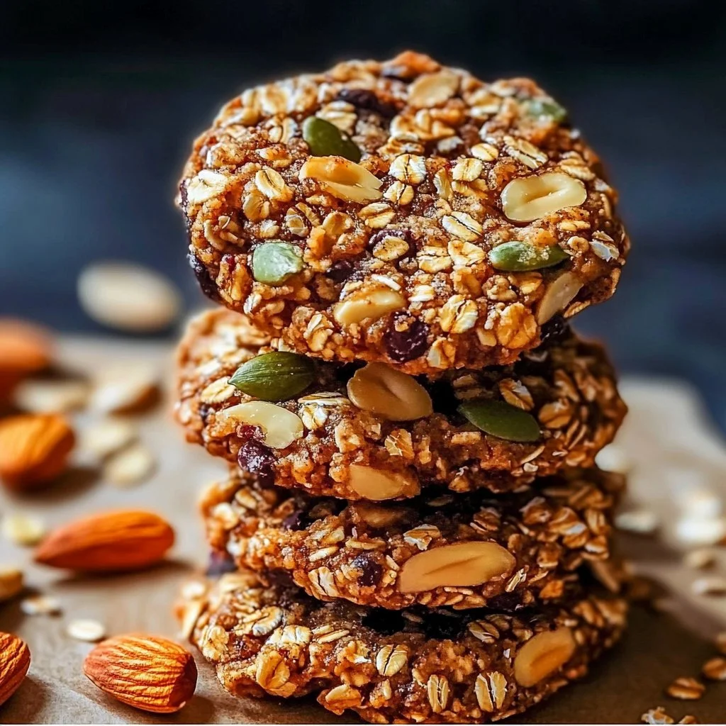 Biscuits énergétiques sains sans sucre ni farine
