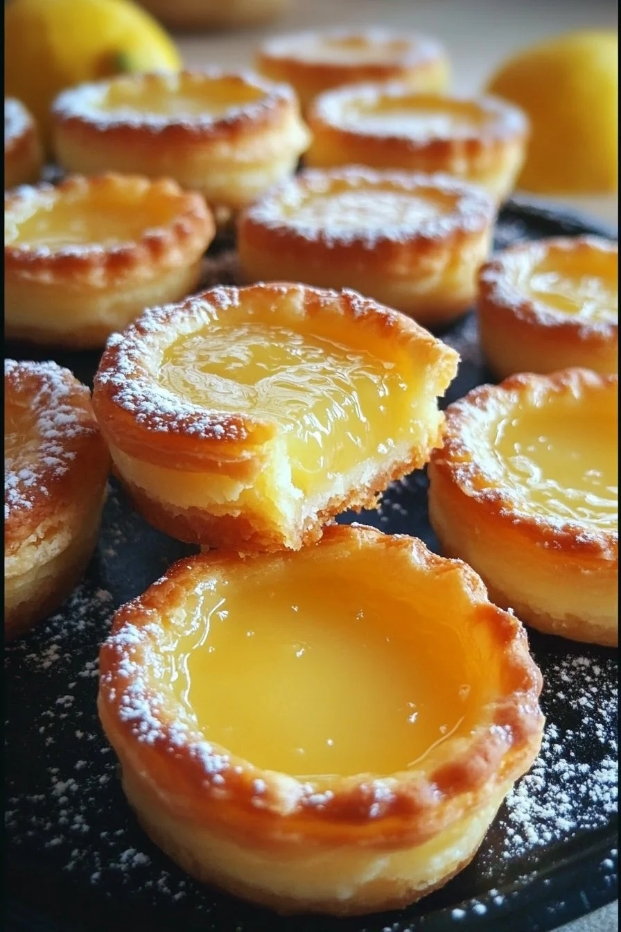 Mini tartes citron magiques
