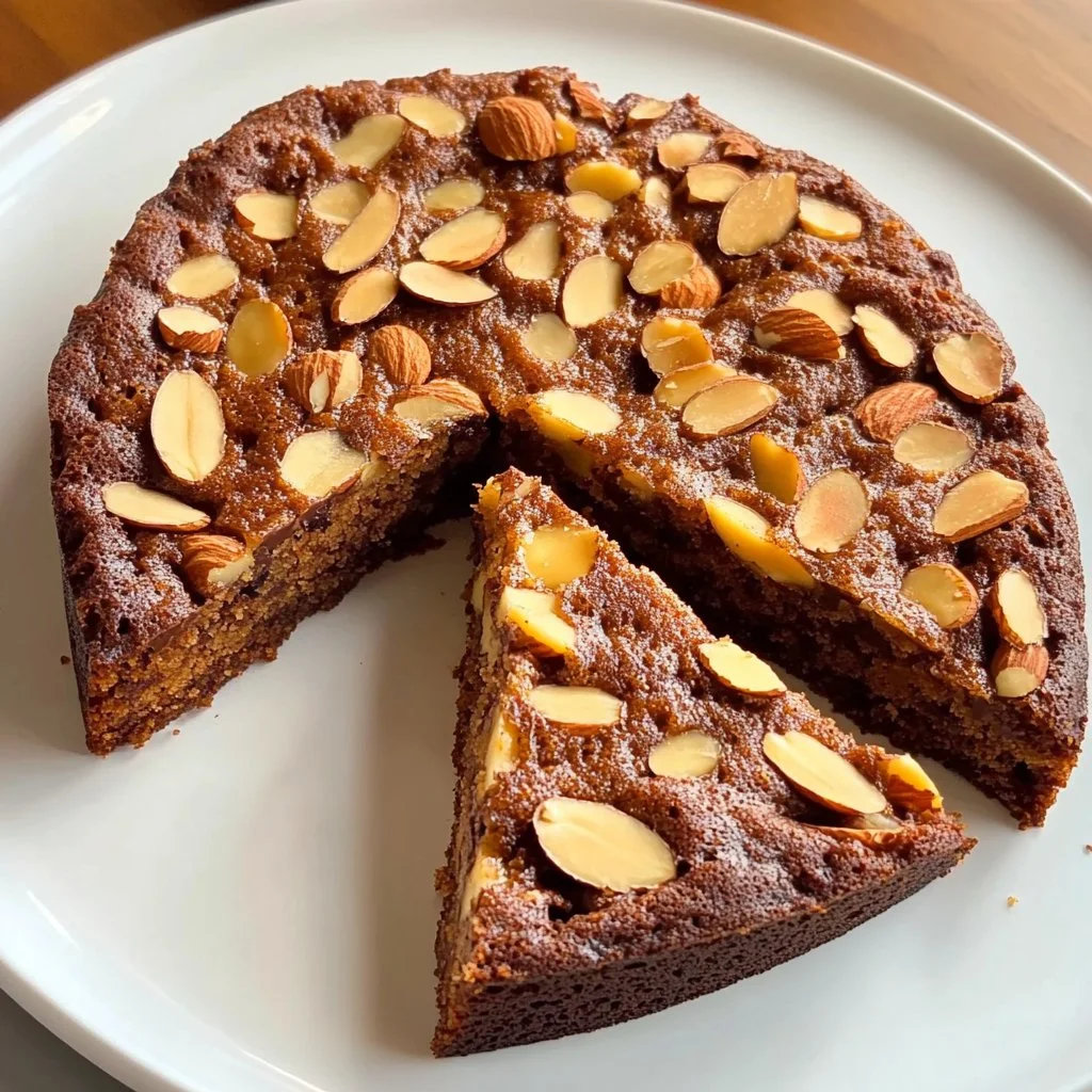 Moelleux amandes et chocolat au chocolat fondant et amandes croustillantes