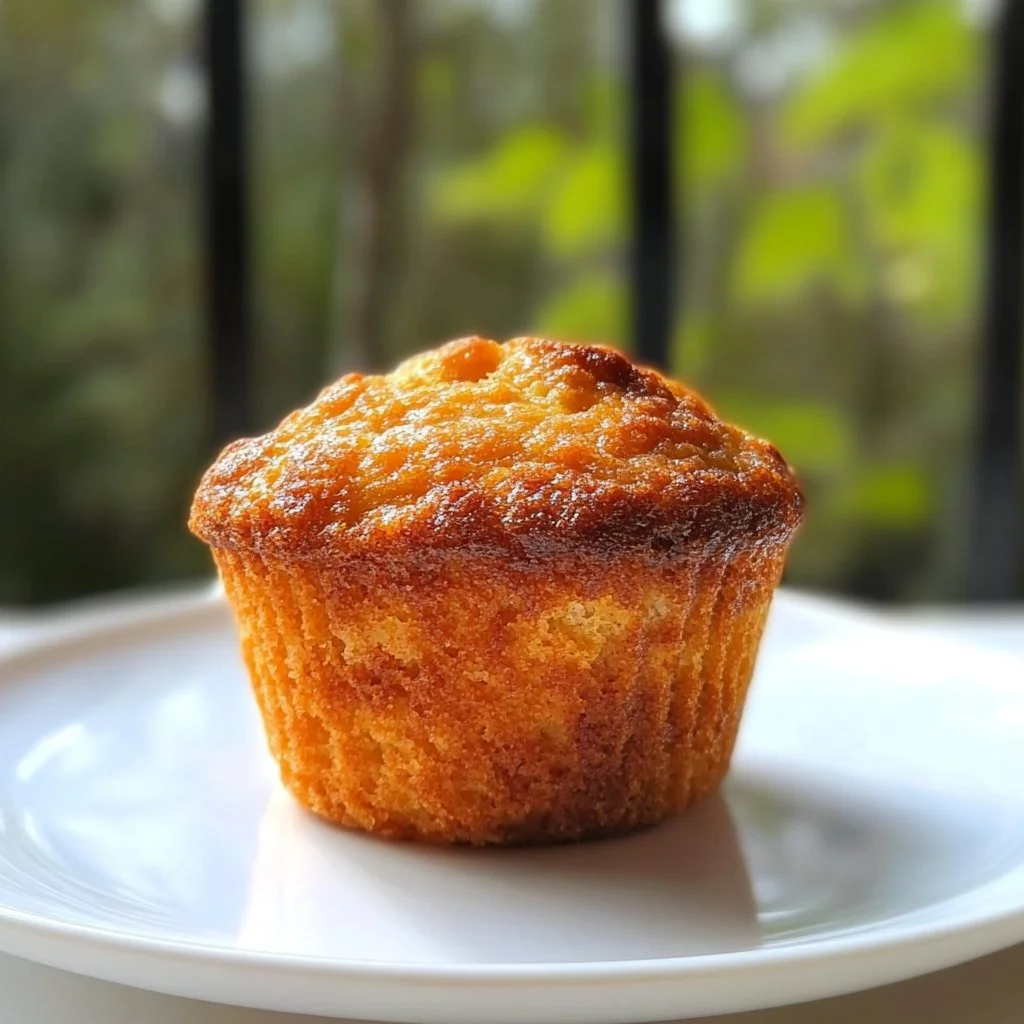 Muffins sains au miel frais et appétissant sur une assiette