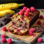 Pain aux bananes choco-framboises - healthyfood_creation
