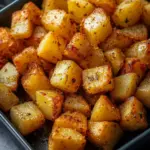 Pommes de terre en dés croustillantes à la friteuse à air