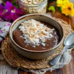 Porridge façon Bounty - création healthyfood