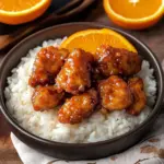 Poulet à l'orange à la friteuse à air