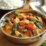 Poulet au curry thaï