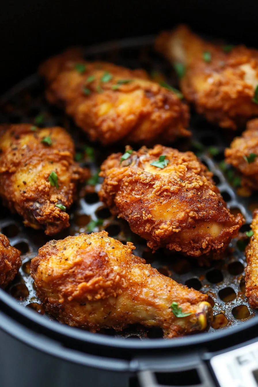 Poulet frit à l'air fryer