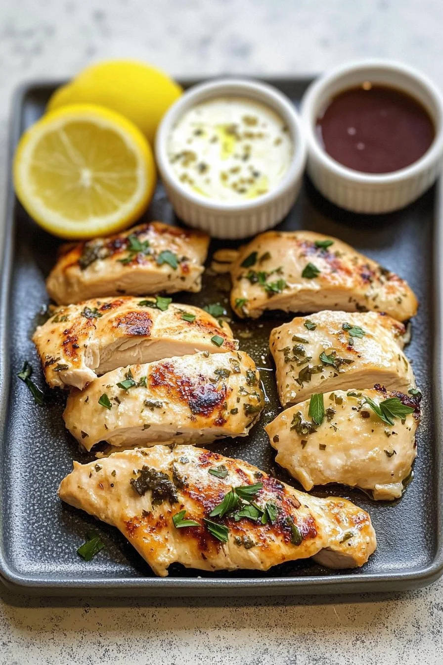 Poulet mariné au yaourt