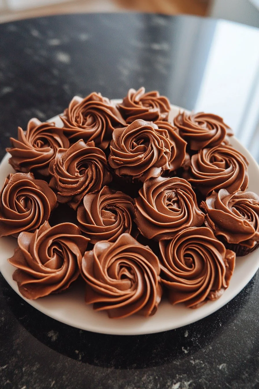 Roses des sables au chocolat