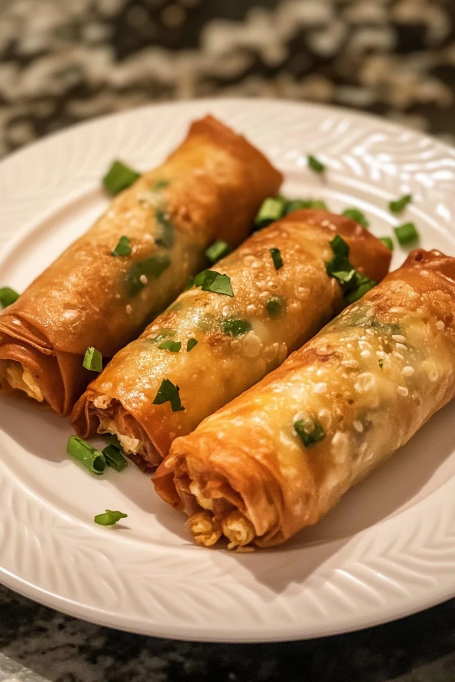 Rouleaux de printemps à la friteuse à air