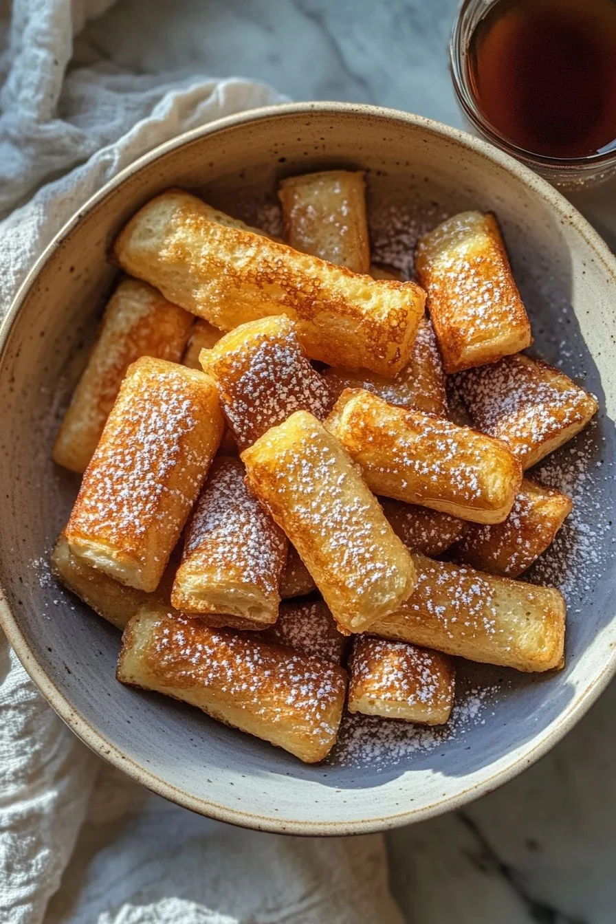 Roulés façon pain perdu
