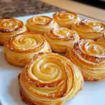 Roulés feuilletés aux pommes