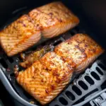 Saumon à la friteuse à air