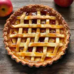 Tarte aux Pommes Façon Crème Brûlée