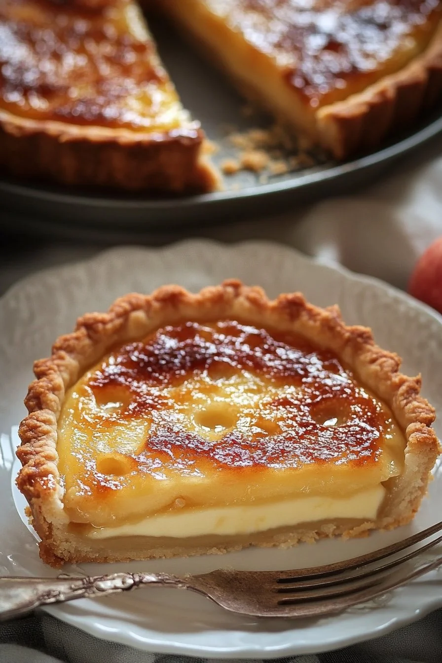 Tarte aux Pommes Façon Crème Brûlée : Un Délice à Chérir