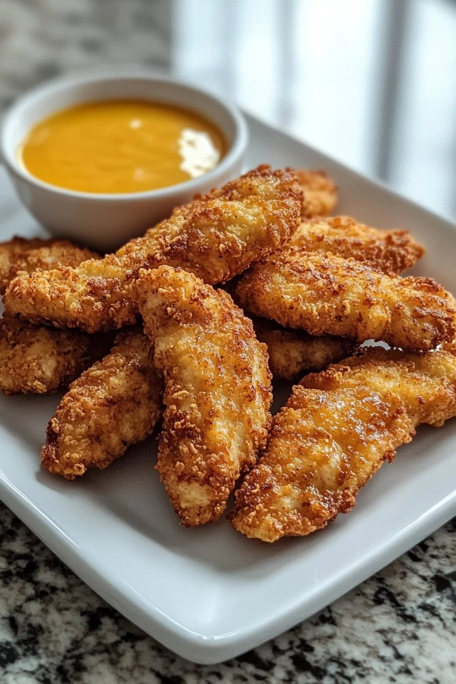 Tenders de poulet croustillants à l'Airfryer