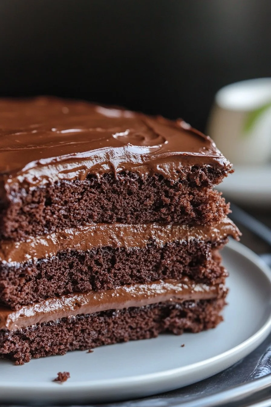 Gâteau au chocolat facile et moelleux 4 Gâteau au chocolat facile et moelleux