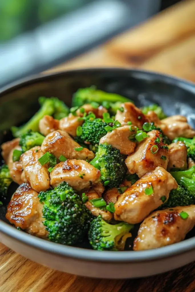 Poulet Sauté au Brocoli 4 Poulet Sauté au Brocoli