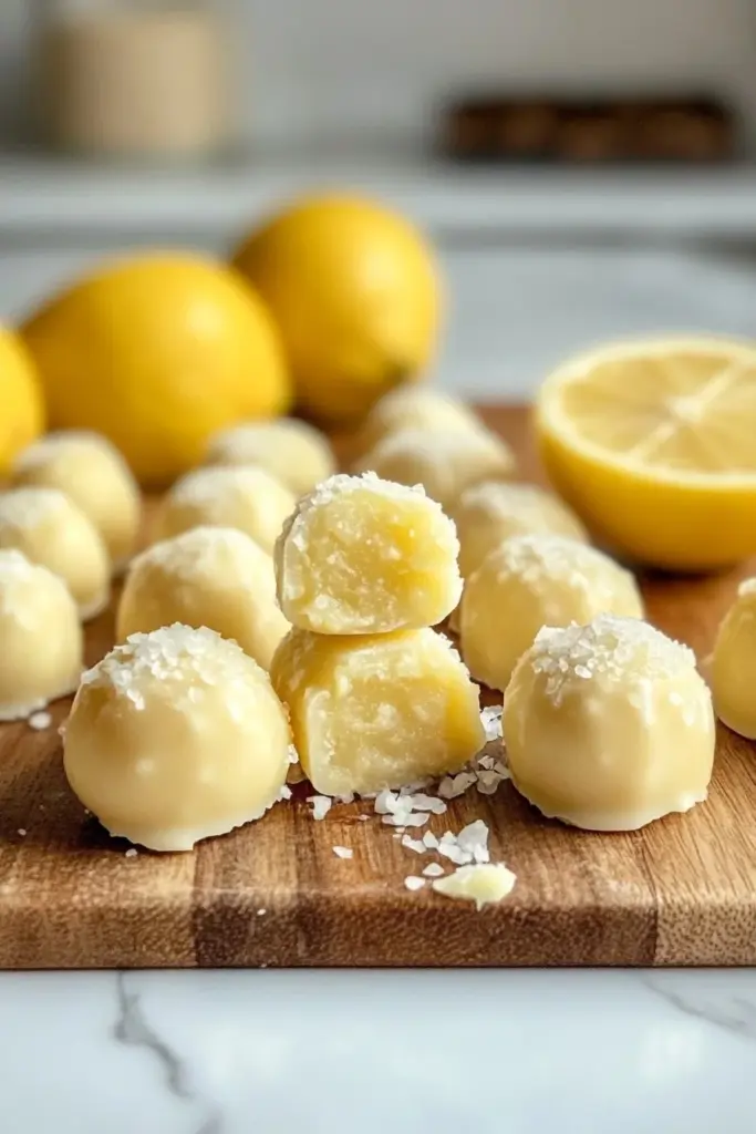 Truffes au Citron 4 Truffes au Citron