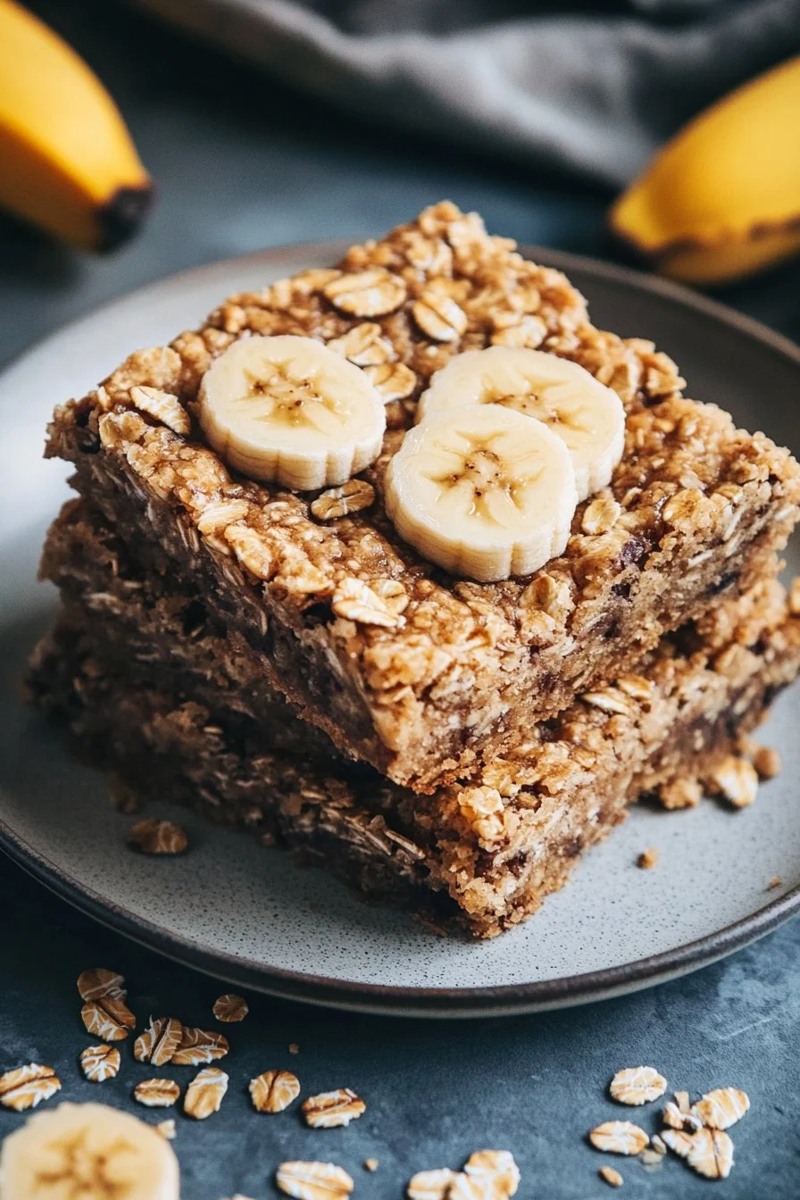 Barres à l'avoine et à la banane
