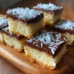 Barres chocolatées à la noix de coco façon Bounty