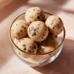 Billes de protéines au chocolat à pâtisser