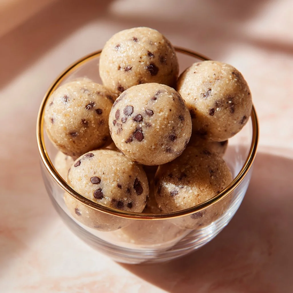 Billes de protéines au chocolat pour pâtisserie saine et savoureuse