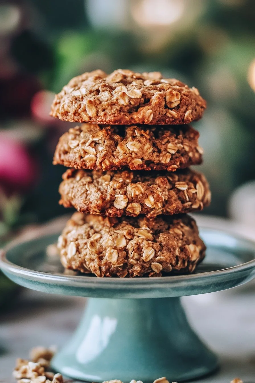 Biscuits à la banane et à l'avoine
