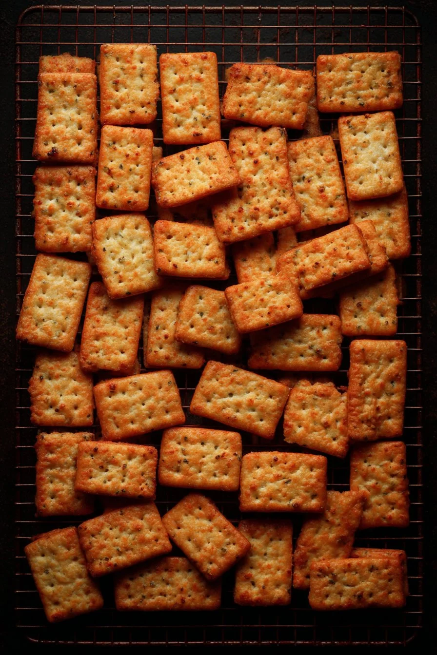 Biscuits apéro moutarde et Comté