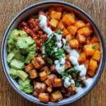Bol de tacos de patate douce