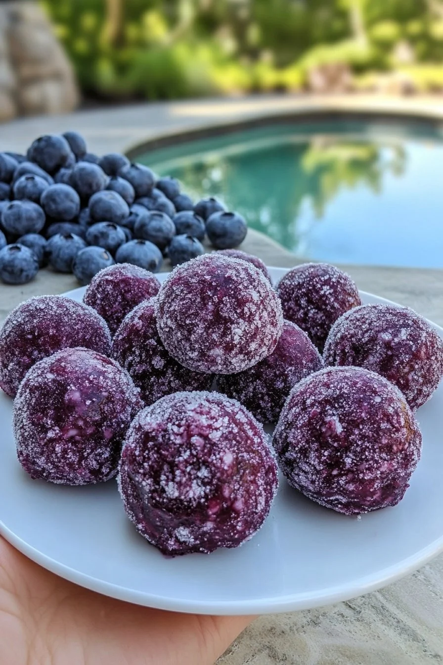 Recette Virale de Bouchées de Myrtilles Givrées