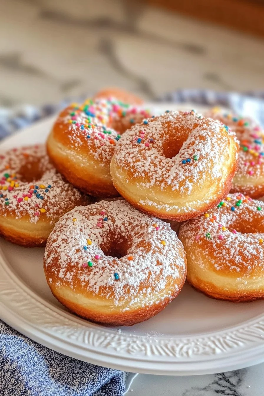 Boules de beignets à l'air fryer