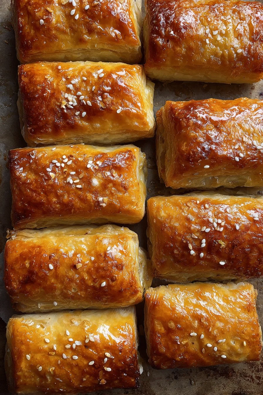 Bricks à la feta et au miel